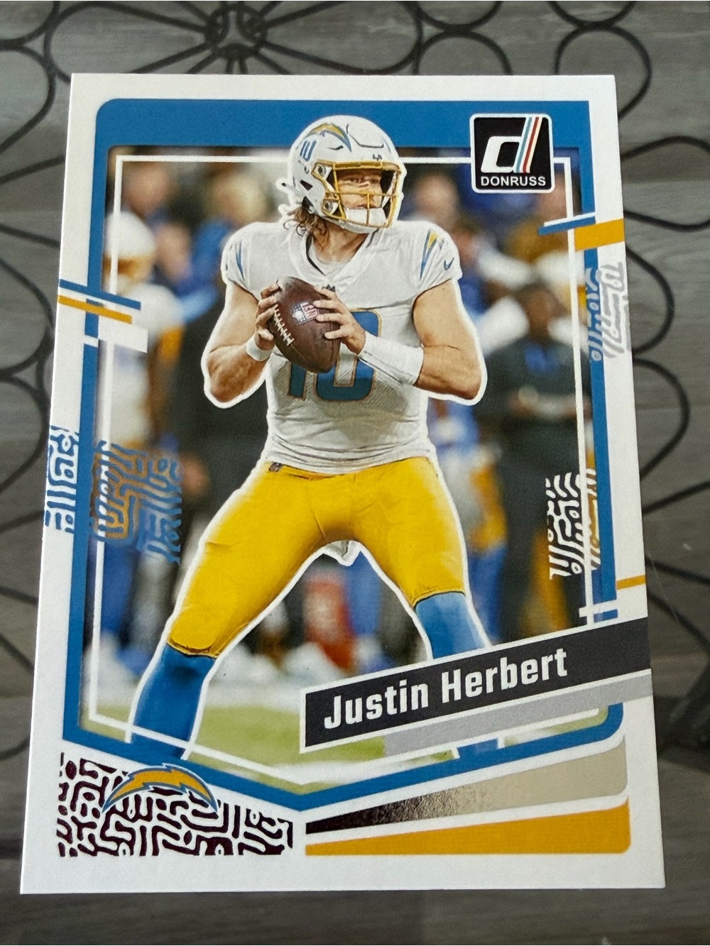 Justin Herbert 2023 Panini Los Angeles Chargers NFL Football Card
